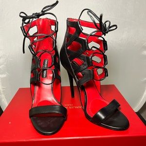 Charles Jourdan Digest Lace Up Sandals